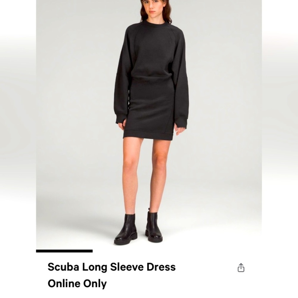 Lululemon Scuba Dress (Black)